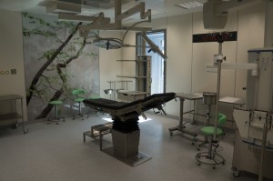 Pierwsza sala operacyjna chirurgiczna